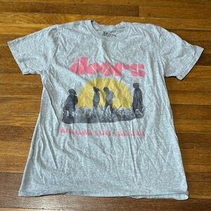 The Doors Women’s Slim Fit Graphic Tee, Large